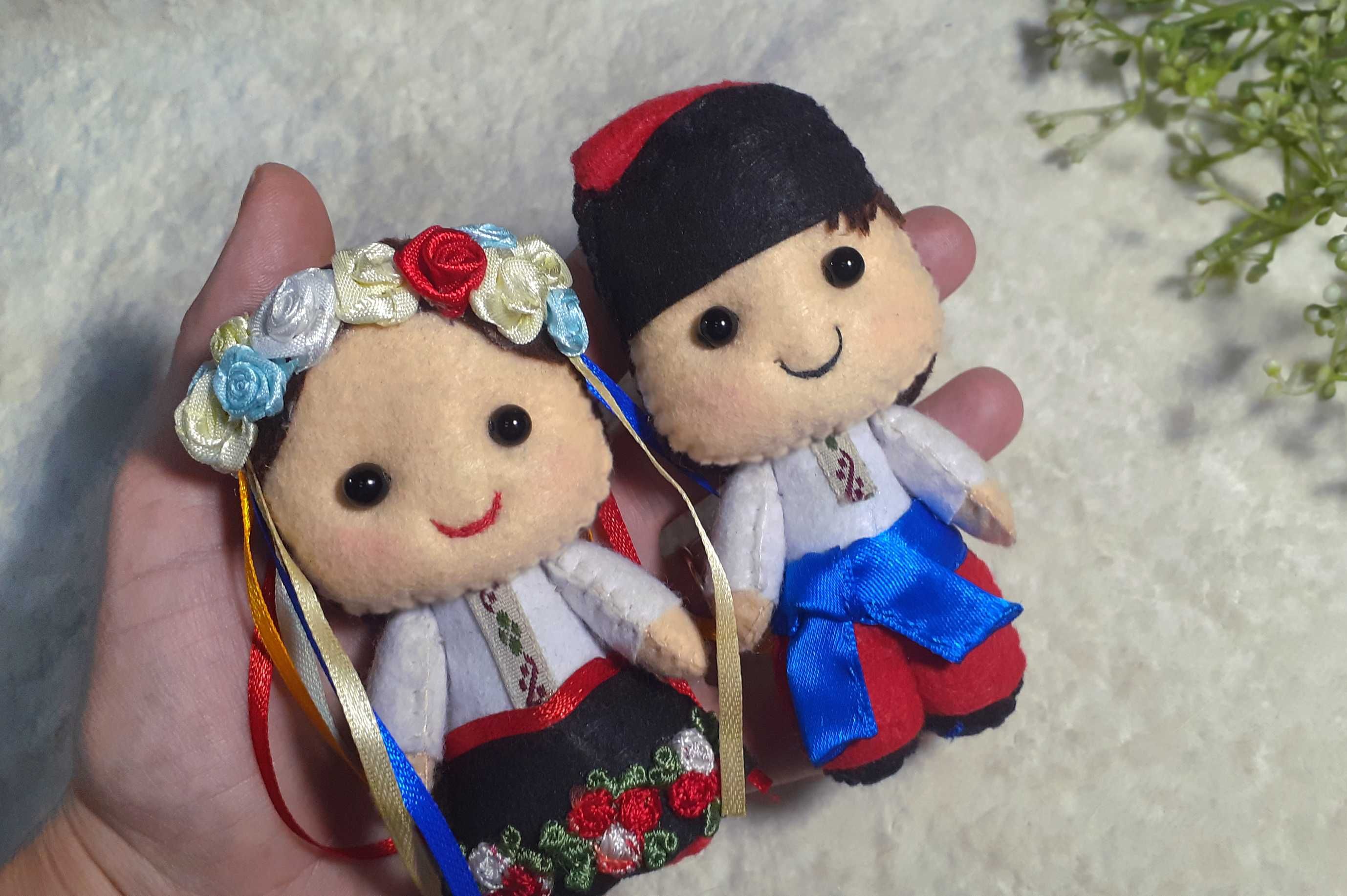 Лялька Українець козак Україночка Сувенiри іграшка на подарунок
