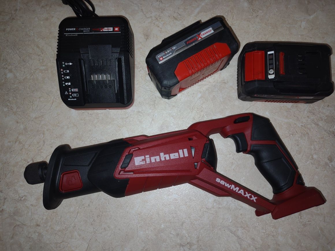 Сабельная пила einhell saw maxx 18v аккумуляторная