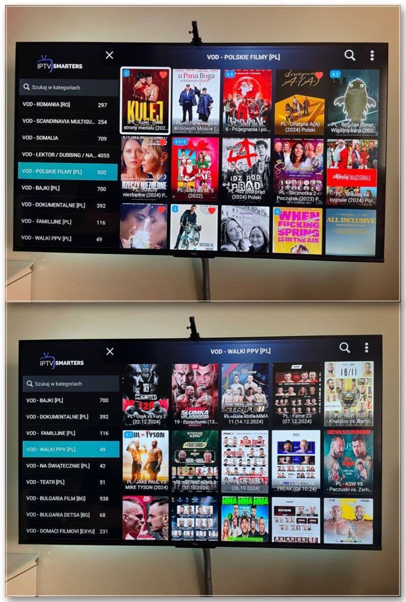 Play Now Android TV Box 4 (3GB) + TV z Polski i całego świata + DVBT2