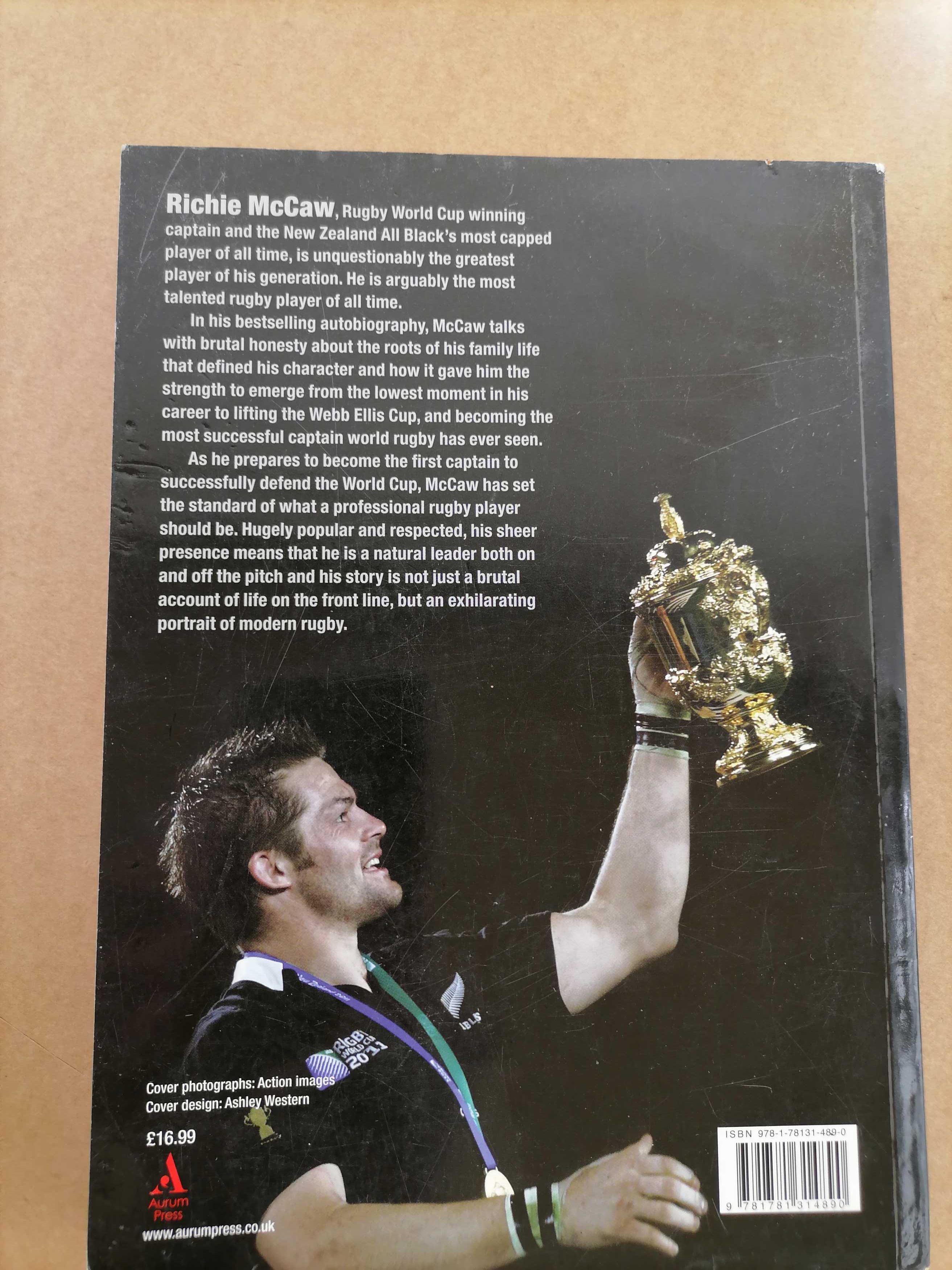 RUGBY Richie McCaw The International Bestseller The Real Autobiography