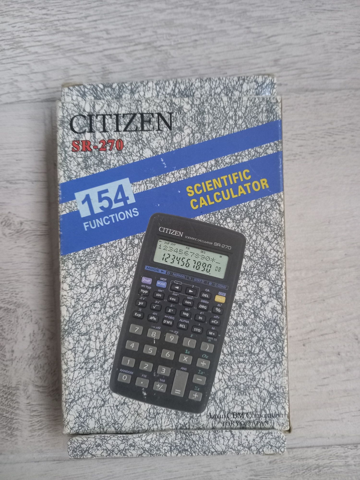 Калькулятор научный Citizen SR 270