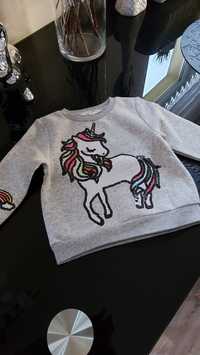 Unicorn Bluza dla dziewczynki H&M 98