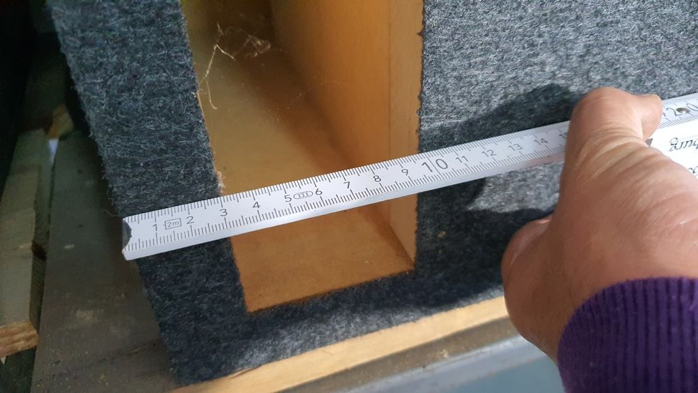 Monstrum, potężna obudowa 2x10" basreflex MDF 30mm nisko strojona