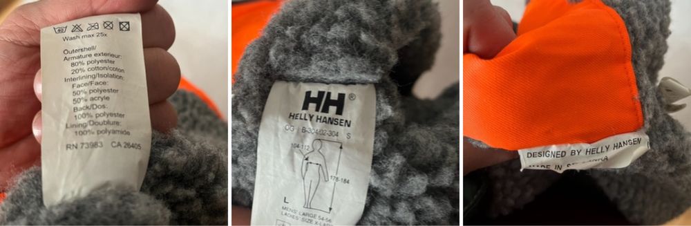 Kurtka robocza ocieplana zimowa helly hansen rozmiar