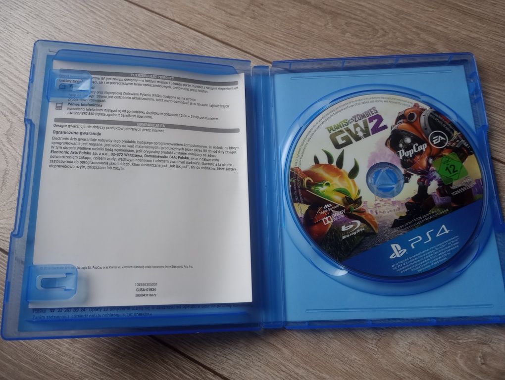 Plants vs Zombies GW2 PS4 PL