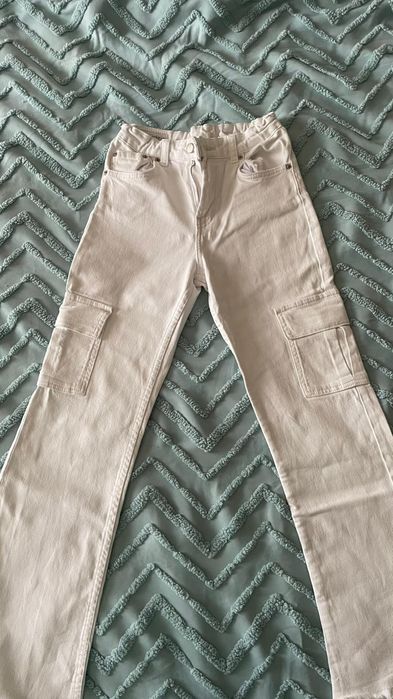 Calças de ganga, menina, t 32, como novas