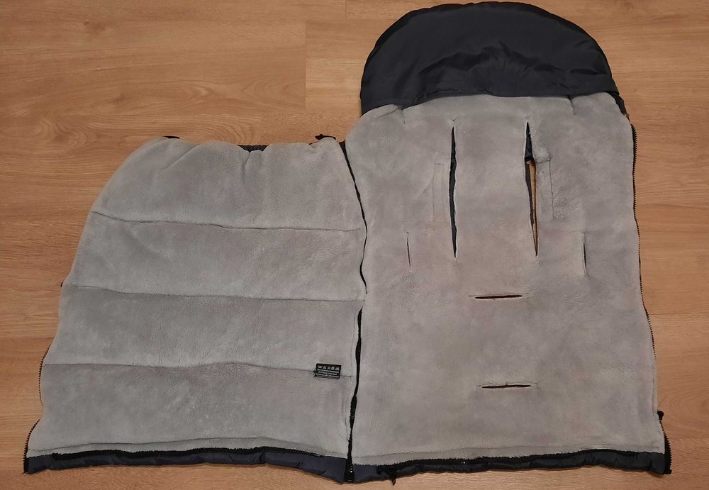 Cottonmoose Śpiworek Yukon Combi do wózka 3w1 Dark Blue