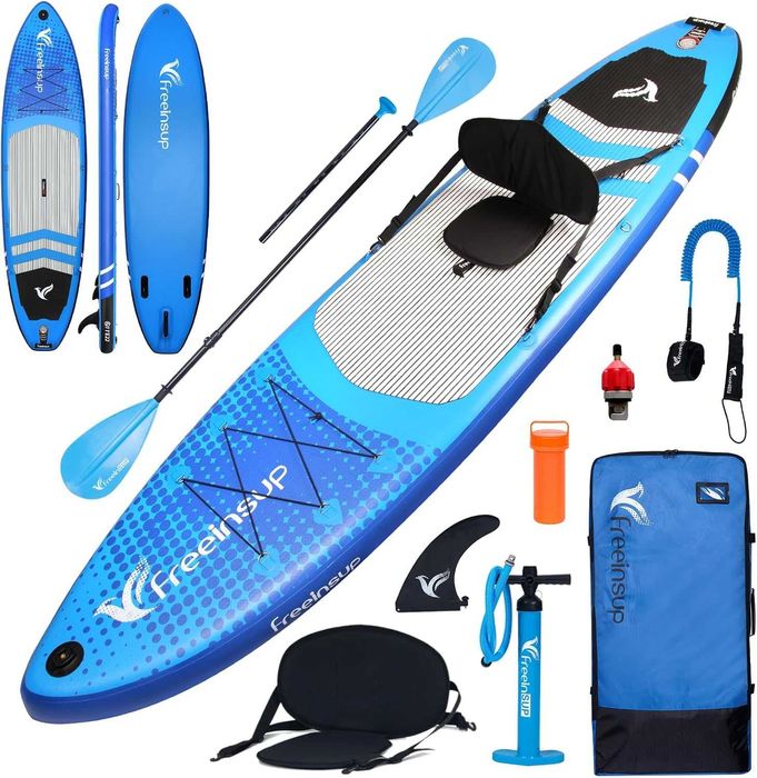 Deska SUP FREEIN nadmuchiwana z akcesoriami do wiosłowania