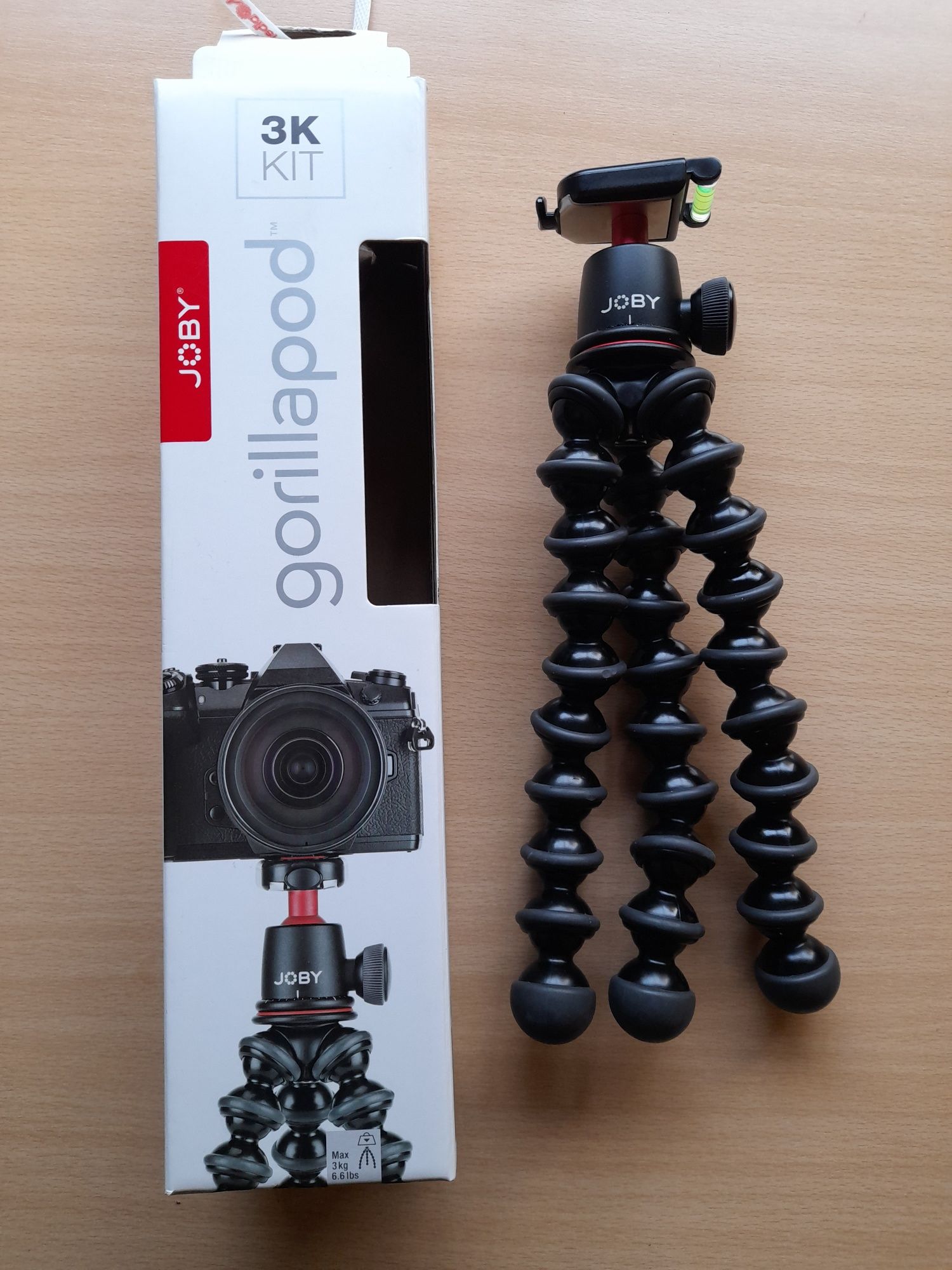 GorillaPod Joby para câmara e IPhone oi Android