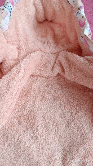 Теплий зимовий комбінезон на 8-12 місяців