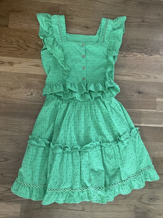 Komplet jak sukienka Next wizytowa na 146 - 152