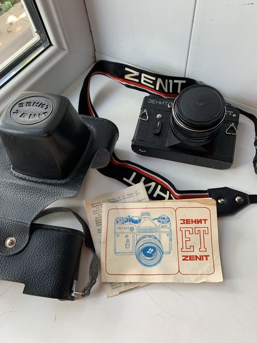 Фотоапарат Зеніт Зенит Zenit ET 1991 року Раритет