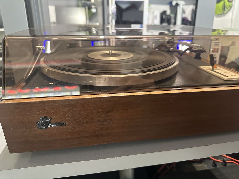 Piękny po pełnym serwisie gramofon Sansui SR-1050C ori headshell