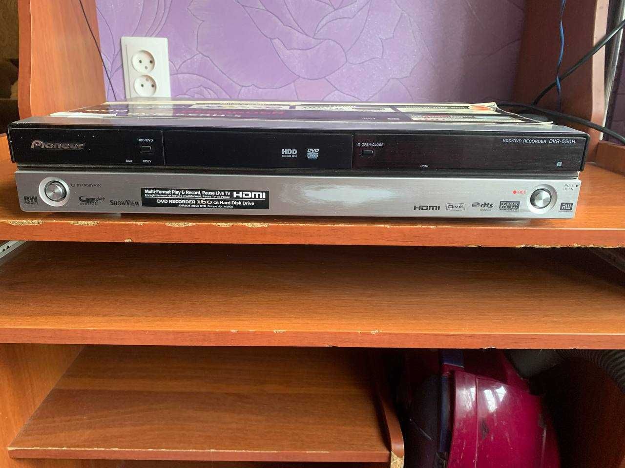 Продам DVD recorder Pioneer 550 HDD 160GB