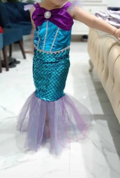 Nowy kostium Syrenka Ariel, r. 122/128 przebranie strój