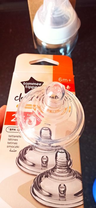 Butelka szklana Tommee Tippee smoczek