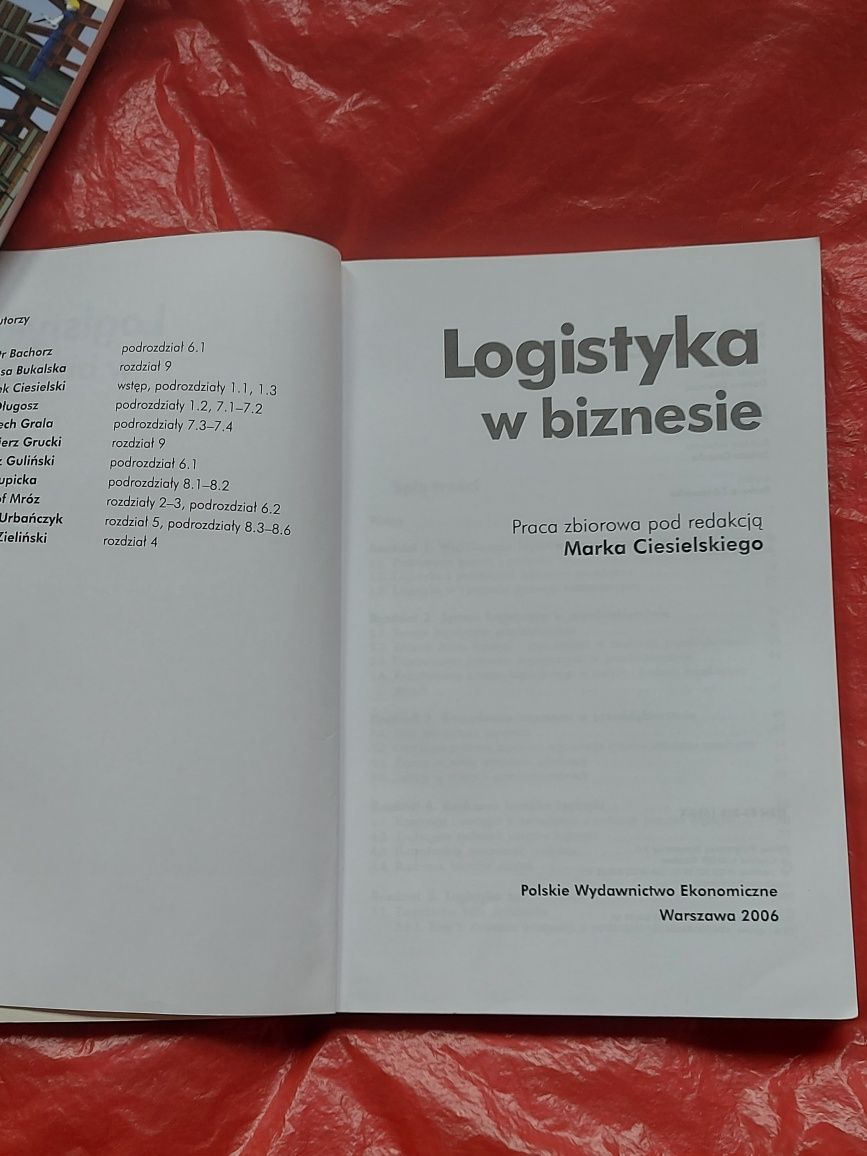 Książka LOGISTYKA W Biznesie 2006rok