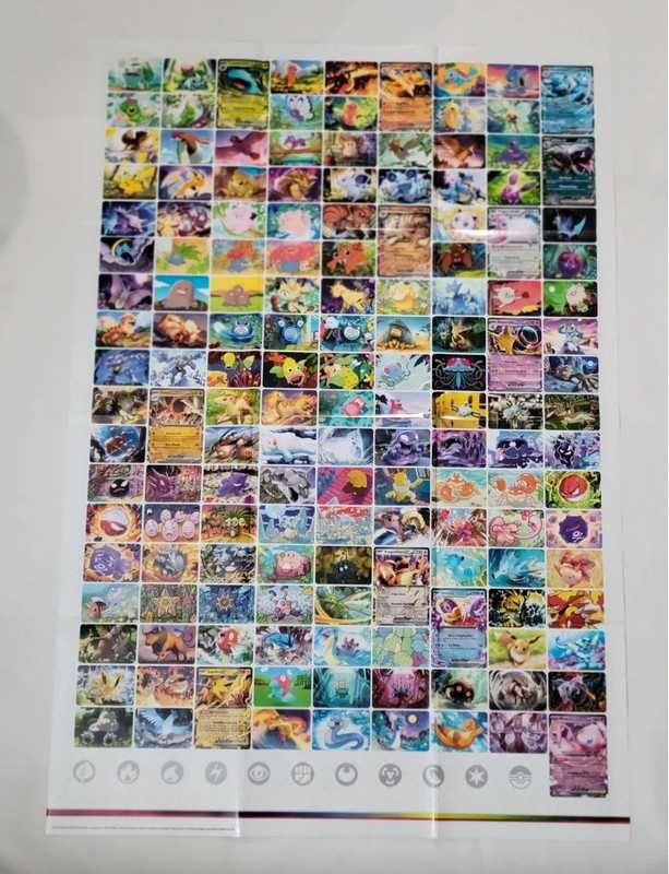 Poster Pokémon scarlet violet 151