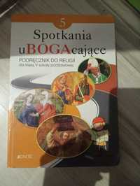 Książka do religii do kl.5 Spotkania uBogacające