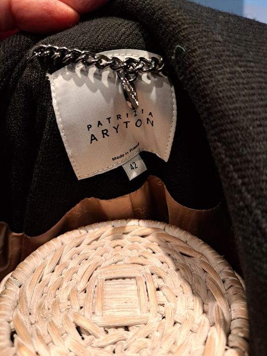 Aryton płaszczyk, wełna dziewicza, 42 nowy