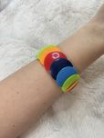Bransoletka kolorowa multicolor plastik plastikowa alternative 24