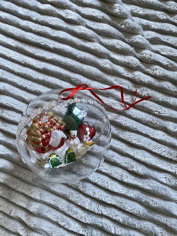 Bombka plastikowa Boże Narodzenie na choinkę