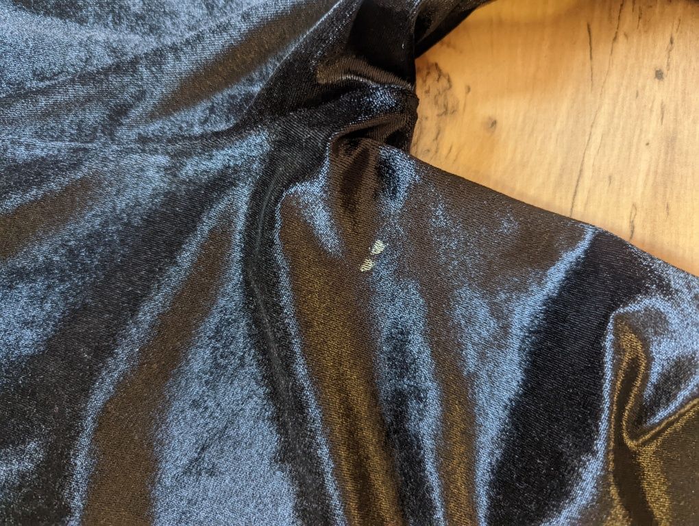 Welurowe spodnie zwężane slim legginsy dresy Siksilk XS