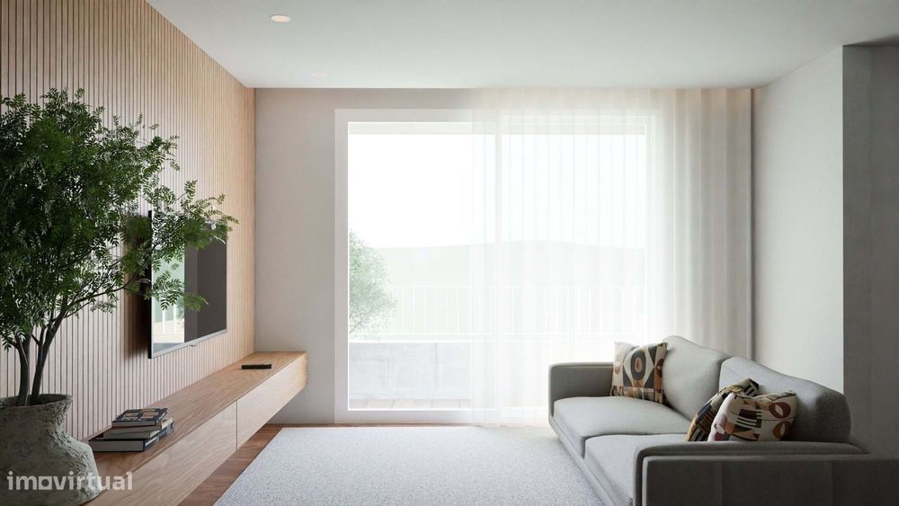 Apartamento  com áreas amplas e luminosas, superiores ao habitual no m