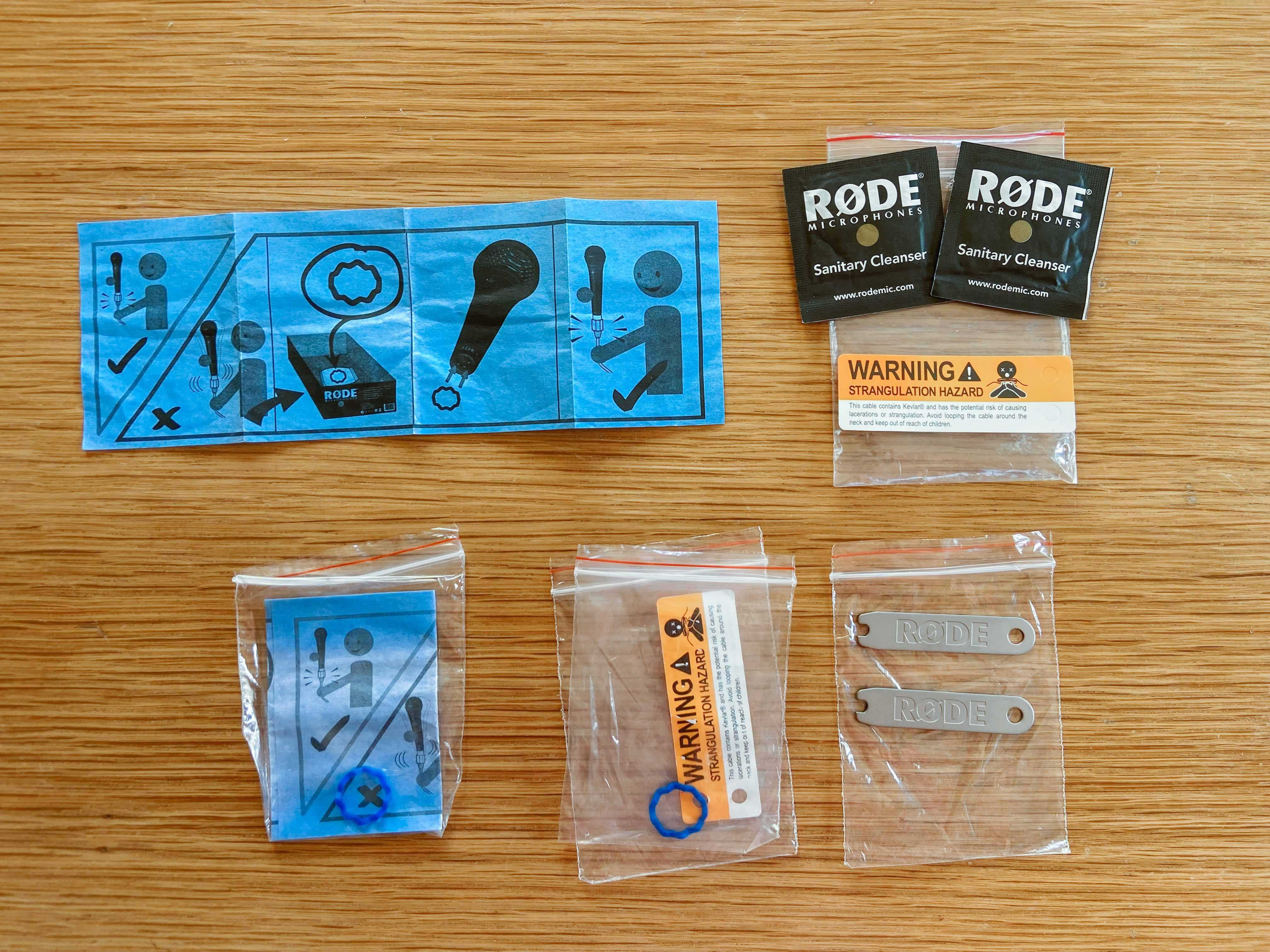 Rode Lavalier + Extras