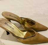Mules de seda de senhora
