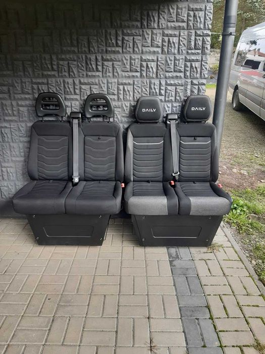 Fotel podwójny,dwójka Iveco Daily możliwość zamiany na pojedyńczy
