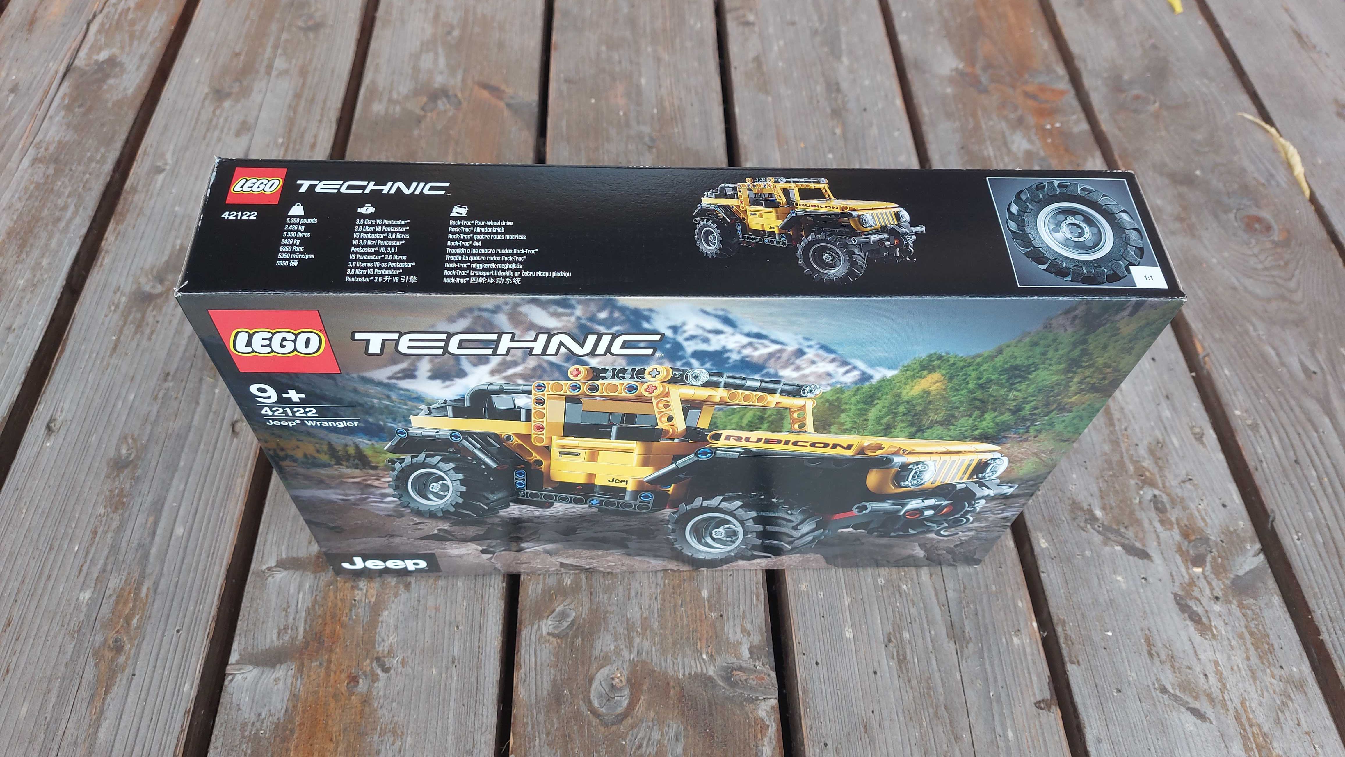 LEGO Technic Samochód Terenowy Jeep Wrangler 42122
