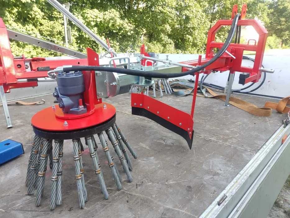 Odchwaszczarka rotacyjna szczotka do chwastów hydrauliczna DOSTAWA
