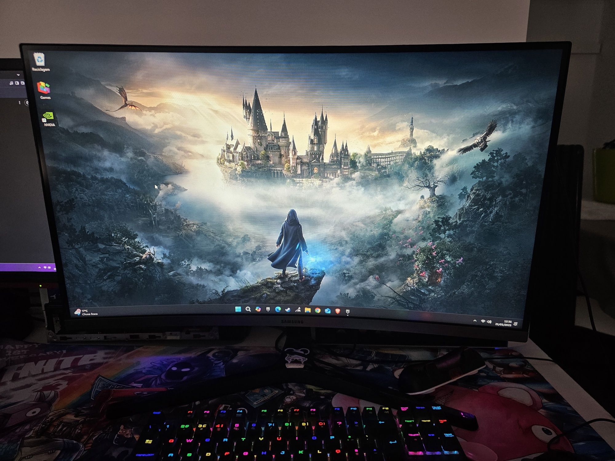 Monitor 27 Samsung  curve