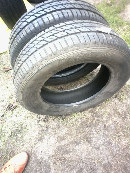 Opony 165/70r14 SAWA (Fabia, Felicja, Renault Kangoo)2szt..JAK NOWE!!