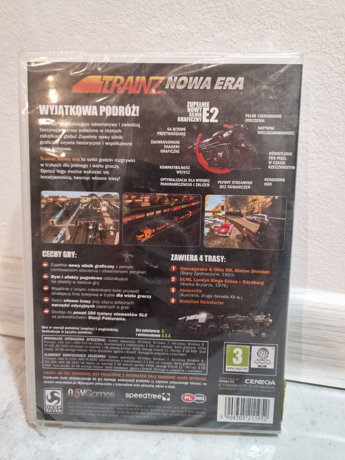 Trainz Nowa Era PC PL Nowa Folia