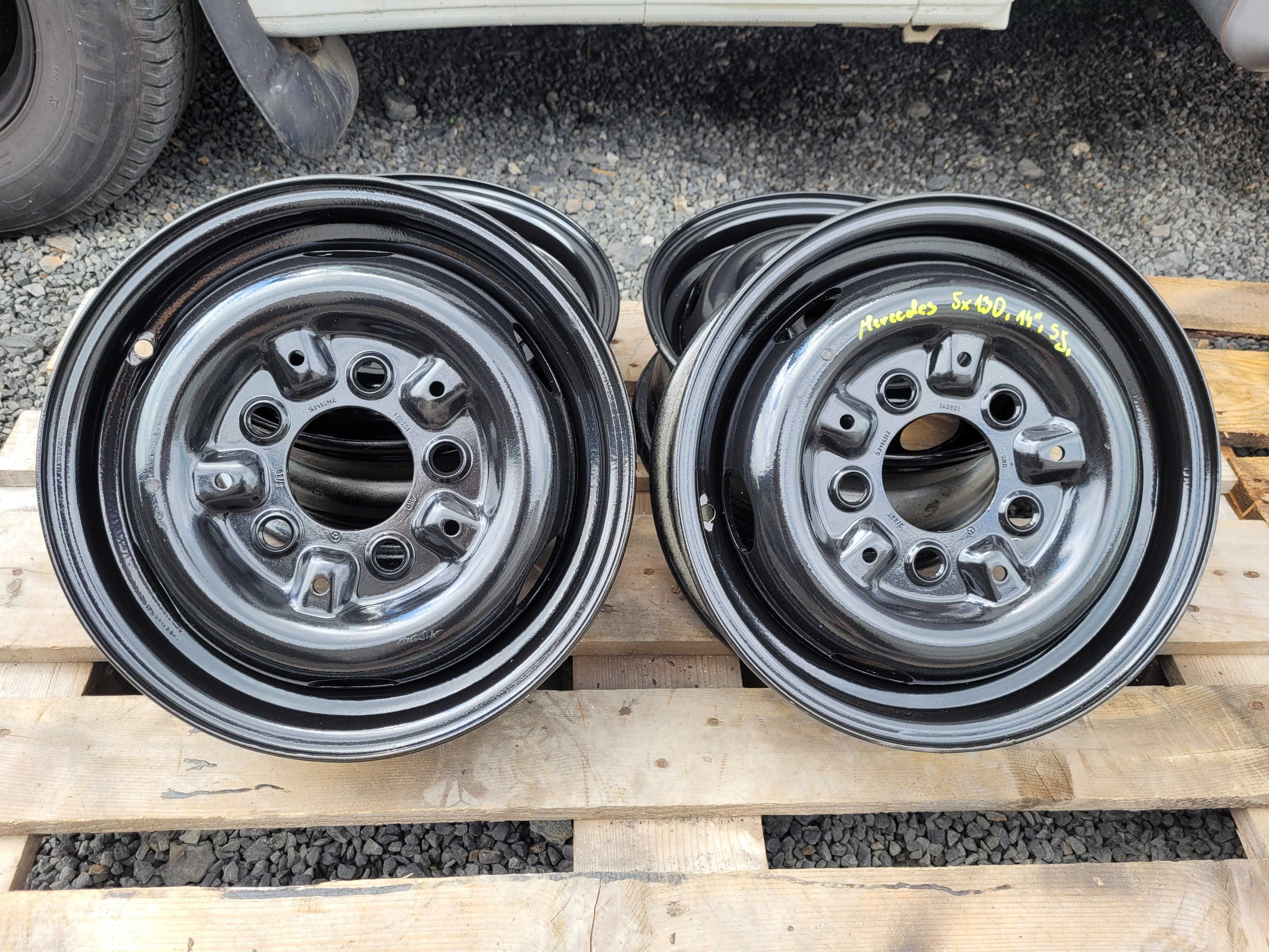 Felgi Stalowe Stalówki Mercedes - 14 cali 5x130
