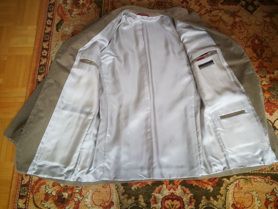 Marynarka męska sztruksowa, rozmiar 48/170