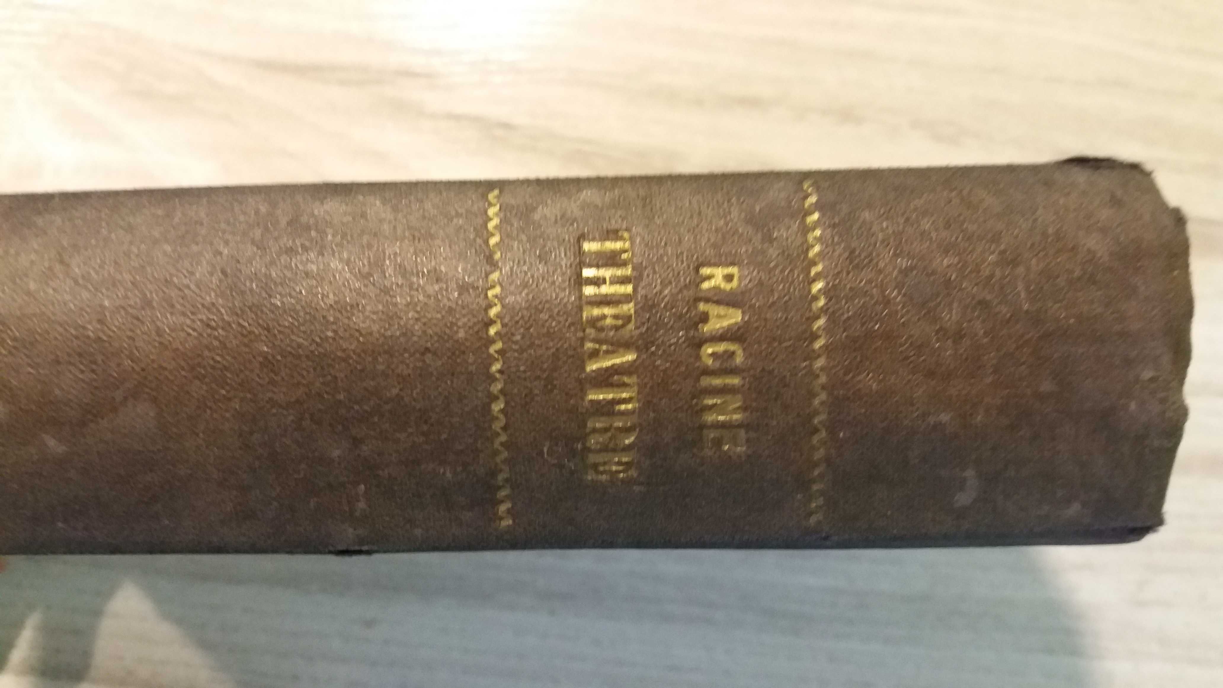 Theatre complet DE JEAN RACINE 1890 antykwariat antyk stare książki