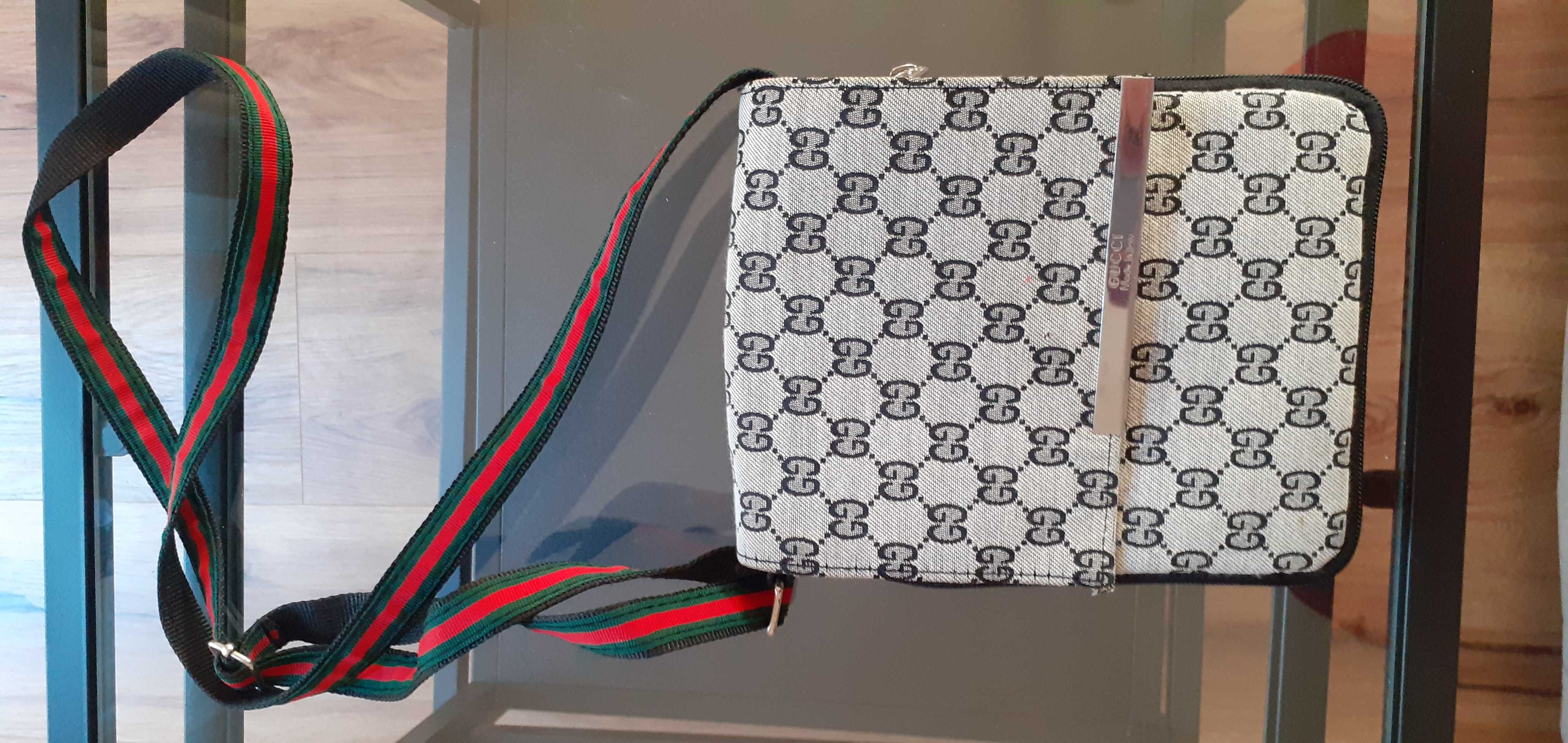 Ekskluzywna oryginalna Torebka męska na ramię Gucci