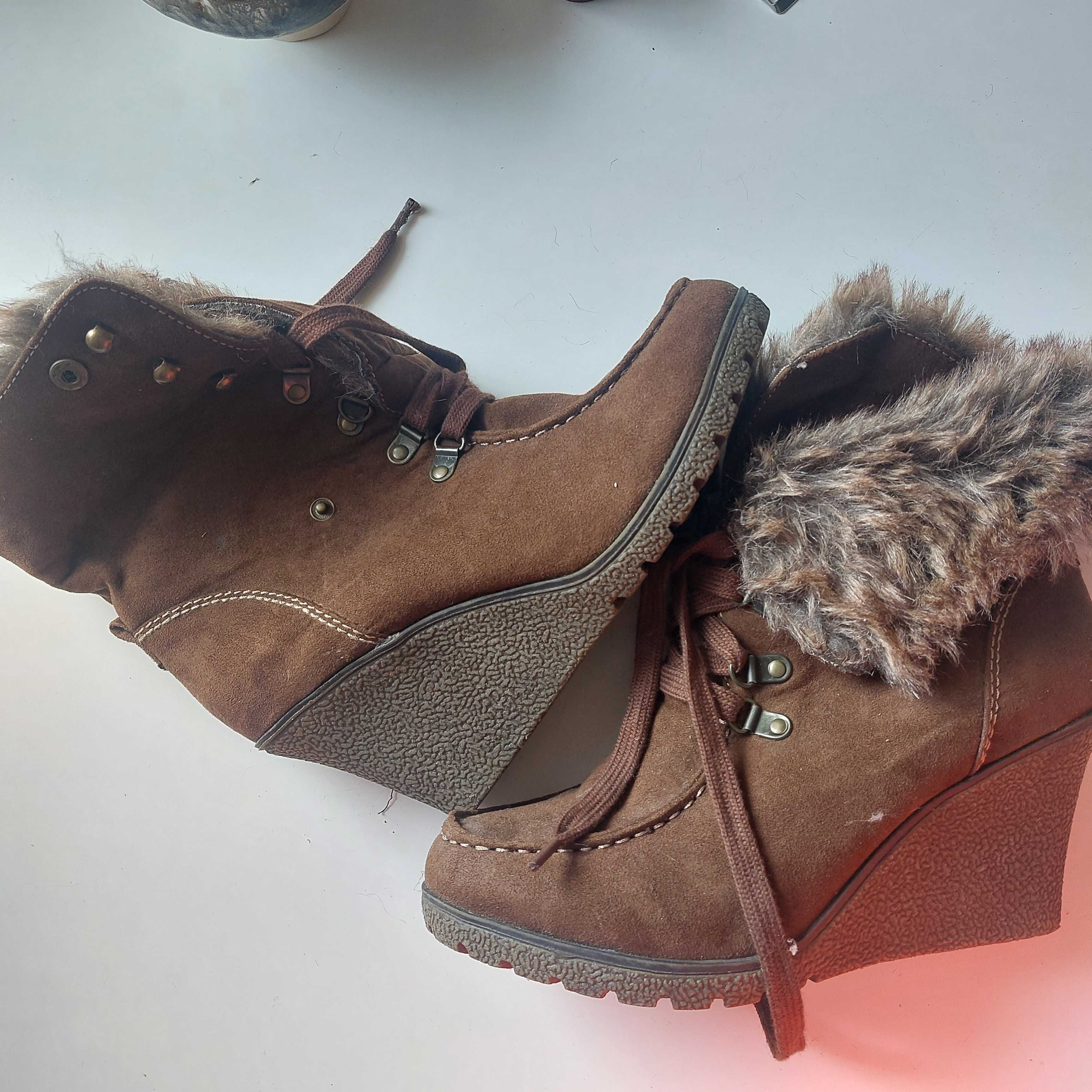 Buty na koturnie rozmiar 41