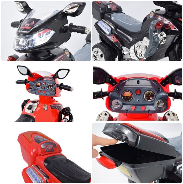 MOTOR, SKUTER na akumulator WERSJA STRONG 2 dźwięki światła/ ST-C-031
