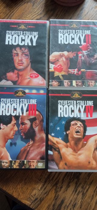 ROCKY 1-5 wydawnictwo MGM dla kolekcjonera UNIKAT najtaniej w internec