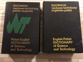 Słownik naukowo-techniczny polsko-angielski i angielsko-polski; 2 tomy