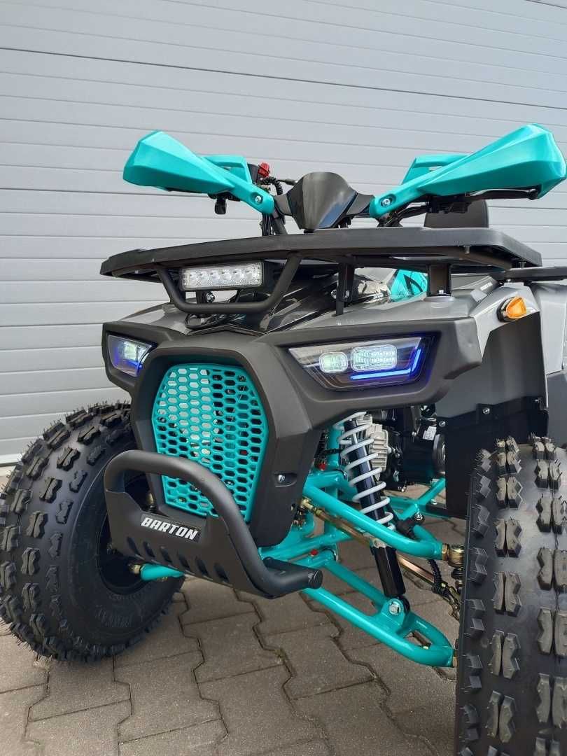 Quad Barton Raptor 125 | 3 biegi | Wsteczny | Terenowy | Turkusowy