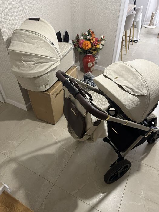 Venicci tinum upline 2.0 2in1 stone beige wozek bezowy vennici