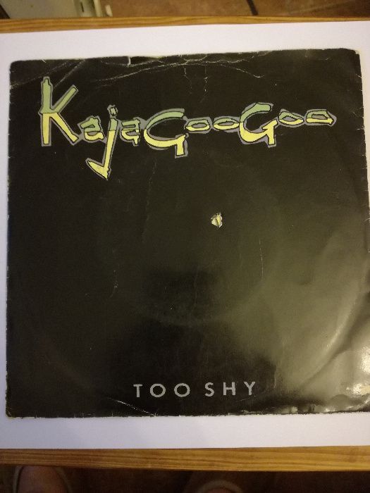 Disco "KajaGooGoo" 45 "Too Shy" 1982 EMI Portugal