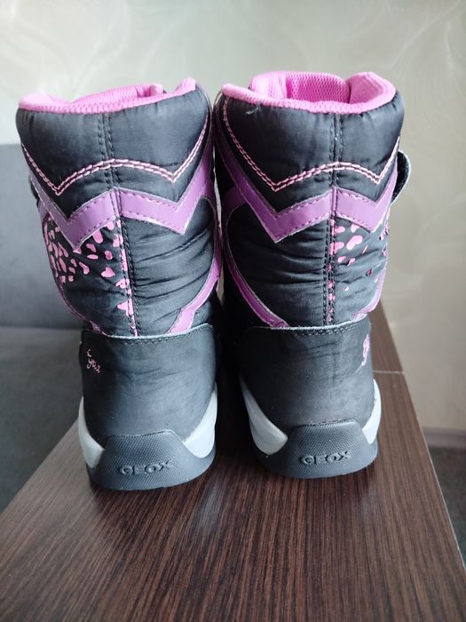 Зимові термо сапоги чоботи GEOX 35р. 22 см устілка