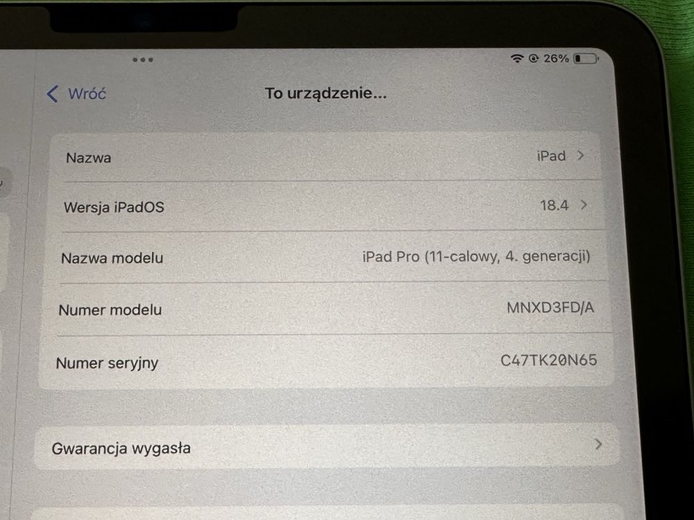 iPad Pro 11 4gen 128GB A2759 WiFi