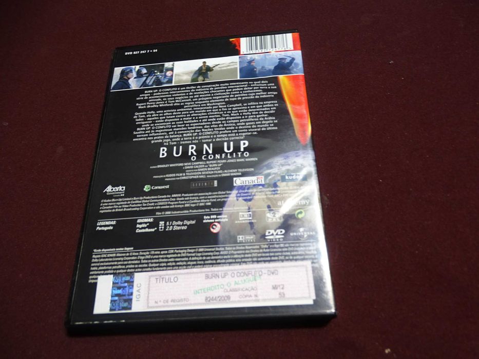 DVD-Burn up-O conflito-Neve Campbell